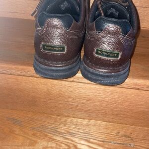 Rockport Men's Dark Brown Leather Oxfords